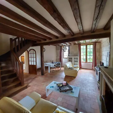 Villa Au près du Lys Saint-Martin-le-Beau Esterno foto